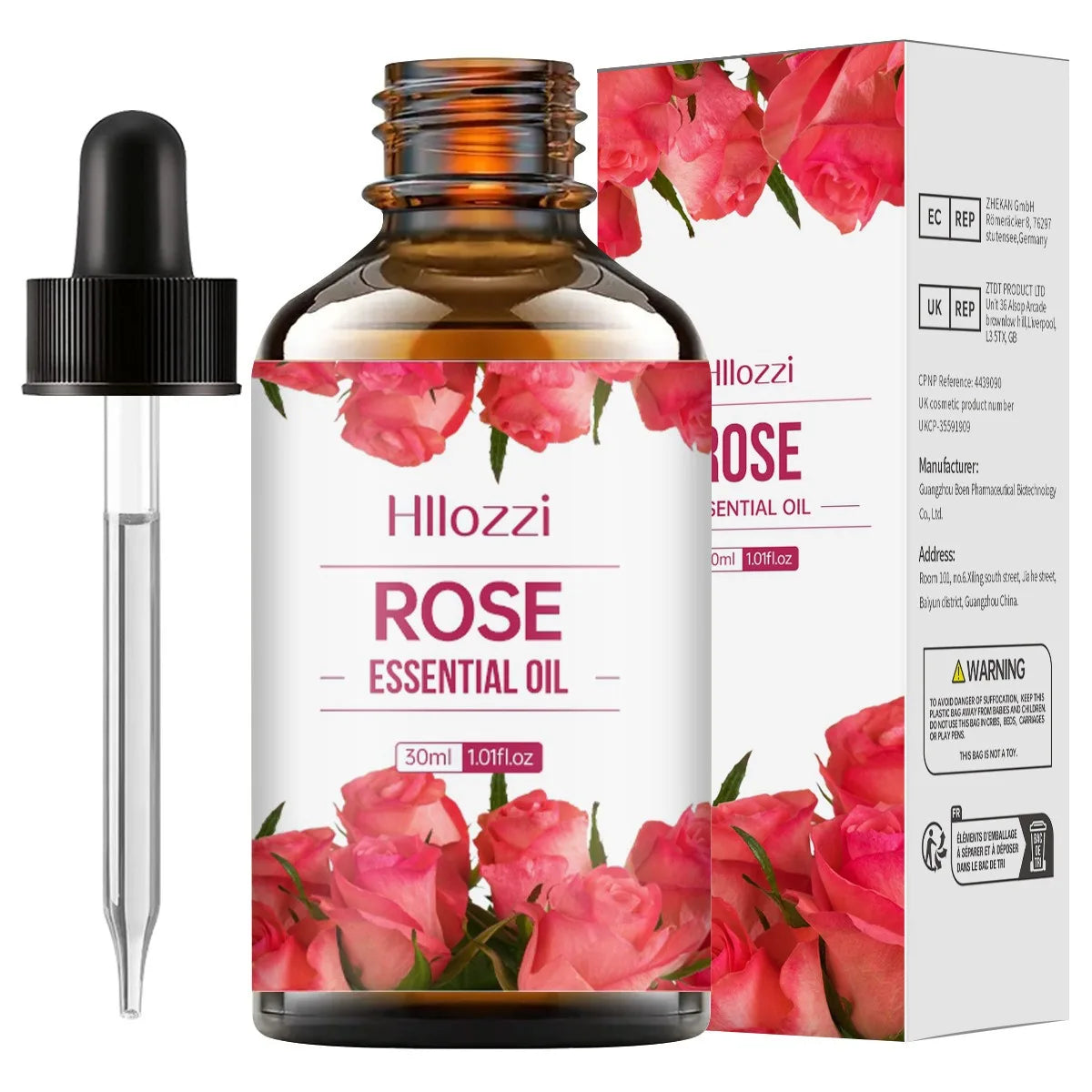Aromatherapy Massage Oil Rose Rosemary Lavender Face Body Skin Massage Oil